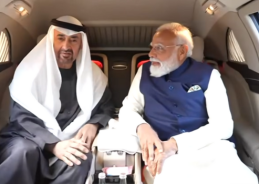UAE President Sheikh Mohamed bin Zayed Al Nahyan arrives in New Delhi