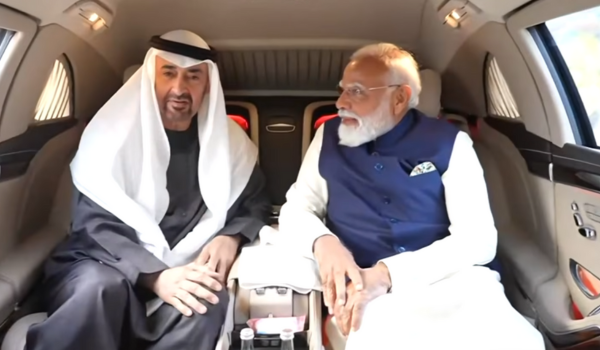 UAE President Sheikh Mohamed bin Zayed Al Nahyan arrives in New Delhi