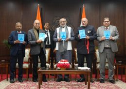 VP Radhakrishnan launches book Chalice of Ambrosia: Ram Janmabhoomi-Challenge & Response in New Delhi