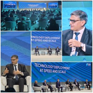 ডাব’ছত অনুষ্ঠিত বিশ্ব অর্থনৈতিক মঞ্চত ভাৰতৰ সুলভ মূল্যত সৌৰ শক্তি যোগান ধৰি লাভ কৰা সফলতাৰ বিষয়ে আলোকপাত