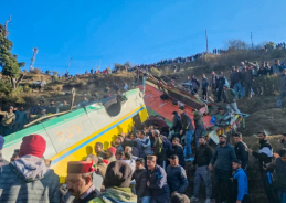 Himachal Pradesh: 12 killed, 33 injured as private bus plunges into gorge in Sirmaur