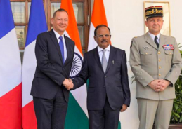 India and France emphasizes on closer cooperation to strengthen global security