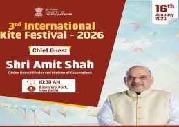 Home Minister Amit Shah to Inaugurate 3rd International Kite Festival in New Delhi