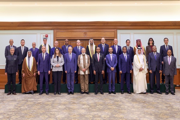 PM Modi Meets Arab Foreign Ministers in New Delhi, Calls for Deeper India–Arab Cooperation