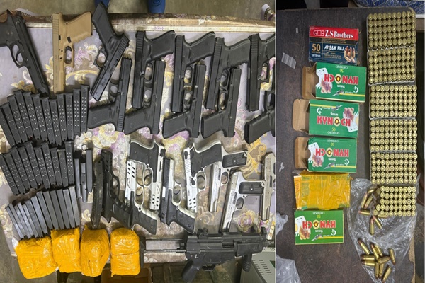 BSF, Punjab Police Seize Arms, Ammunition and 45kg Heroin in Fazilka, Amritsar