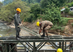 Indian Army restores road connectivity between Sri Lanka’s Central and Uwa provinces