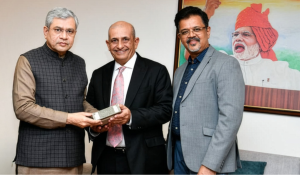 अमरीकी टेक कंपनी- एनवीडिया के प्रतिनिधि दल से मिले आईटी मंत्री अश्विनी वैष्णव