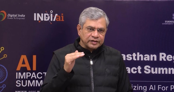 केन्‍द्रीय मंत्री अश्वनी वैष्णव: अगले वर्ष तक दस लाख युवाओं और लघु उद्यमियों को ए.आई कौशल प्राप्त होगा