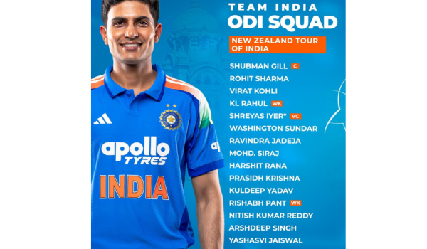 BCCI announces India’s squad for three-match ODI series against New Zealand