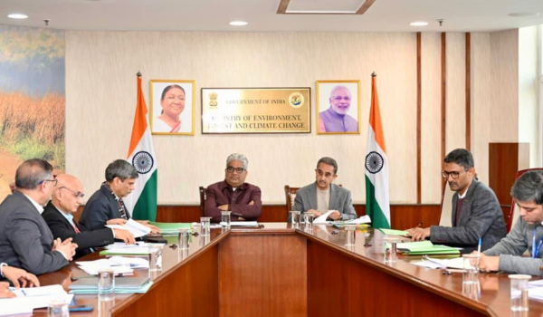 Union Minister Bhupender Yadav chairs Central Pollution Control Board review meeting in New Delhi