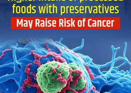 Higher intake of processed foods with preservatives may raise risk of Cancer