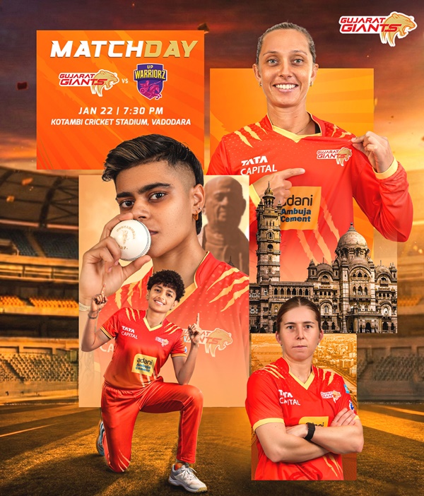 Women’s Premier League: UP Warriorz to take on Gujarat Giants in league match today