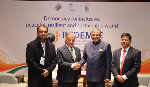 CEC Gyanesh Kumar holds Bilateral Talks with 32 Election Bodies