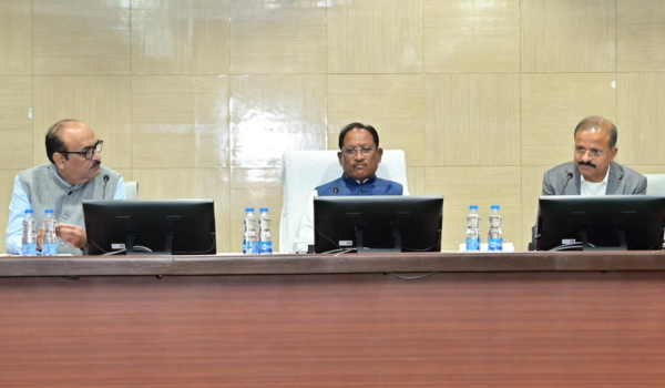 Chhattisgarh CM Vishnu Deo Sai chairs review meeting on development of Bastar division