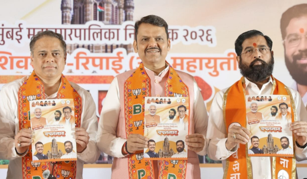Mahayuti releases manifesto for BMC polls with water charge freeze and bus fare relief
