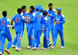 Under-19 cricket: India beat South Africa by 25 runs under DLS in opening Youth ODI