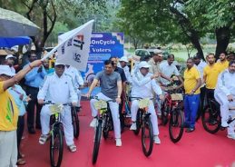 Sundays on Cycle organises at Karaikal in Puducherry