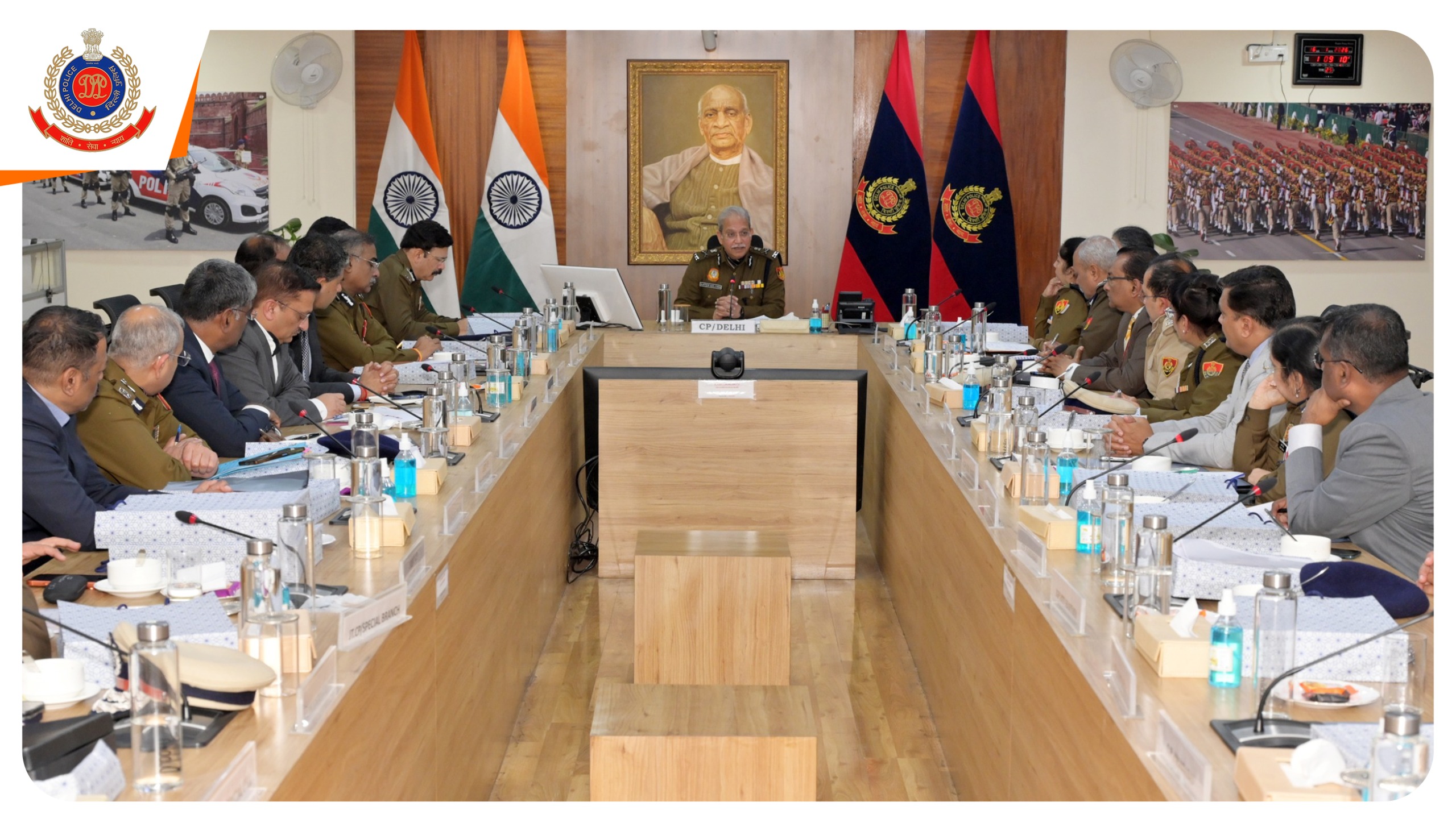 गणतंत्र दिवस के मद्देनज़र दिल्ली पुलिस मुख्यालय में अंतर्राज्यीय समन्वय बैठक का हुआ आयोजन