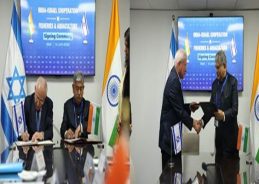 India, Israel Sign Joint Declaration to Boost Cooperation in Fisheries and Aquaculture