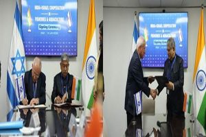 India, Israel Sign Joint Declaration to Boost Cooperation in Fisheries and Aquaculture