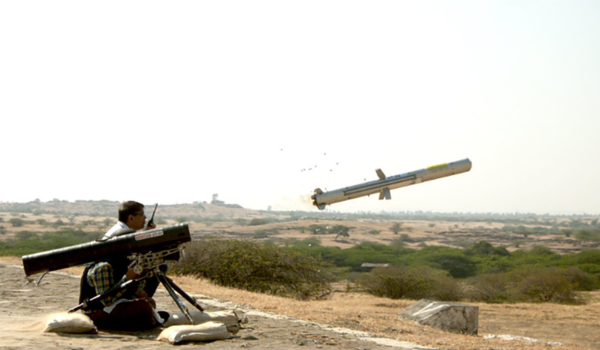 DRDO successfully flight-tests Man Portable Anti-Tank Guided Missile in Hyderabad