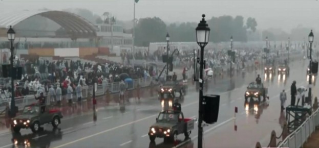 नई दिल्ली: कर्तव्य पथ पर हुआ गणतंत्र दिवस परेड का फुल ड्रेस रिहर्सल