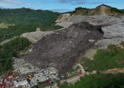 Garbage mound collapse in Philippines kills one, leaves 27 missing
