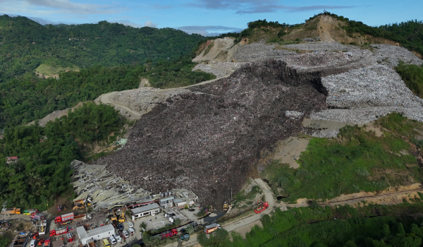 Garbage mound collapse in Philippines kills one, leaves 27 missing