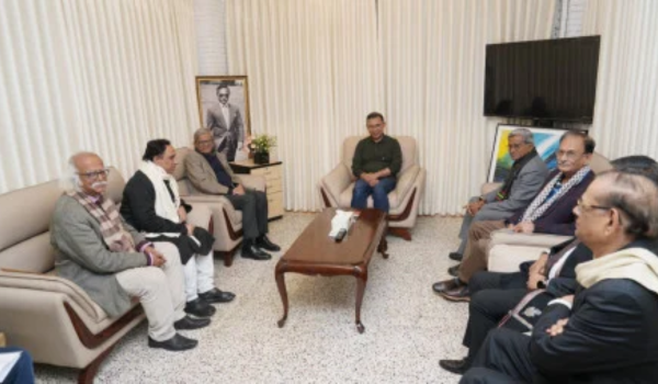 Bangladesh minority leaders meet BNP Acting Chairman Tarique Rahman to condole Khaleda Zia’s death
