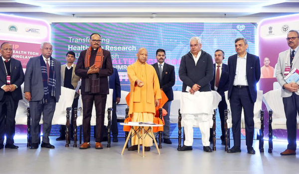CM Yogi Adityanath inaugurates UP HealthTech Conclave 1.0 in Lucknow