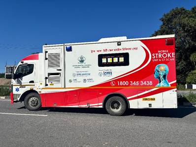 ICMR hands over Mobile Stroke Unit to Assam, bringing Life-Saving Stroke Care closer to homes in rural, remote, difficult terrain