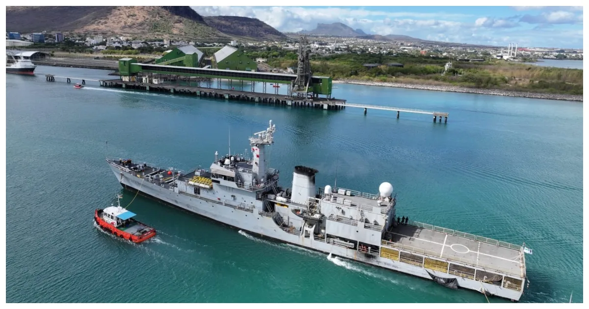 मॉरीशस पहुंचा भारतीय तटरक्षक बल का पोत ‘संकल्प’