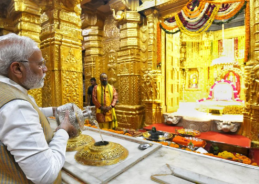 PM Narendra Modi paid homage to sacred Somnath Dham