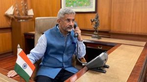 विदेश मंत्री एस जयशंकर ने अमरीका के विदेश मंत्री मार्को रुबियो से फोन पर बातचीत की