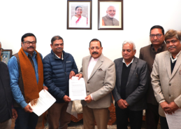 Union Minister Jitendra Singh discusses pension issues with telecom & postal pensioners’ organisations