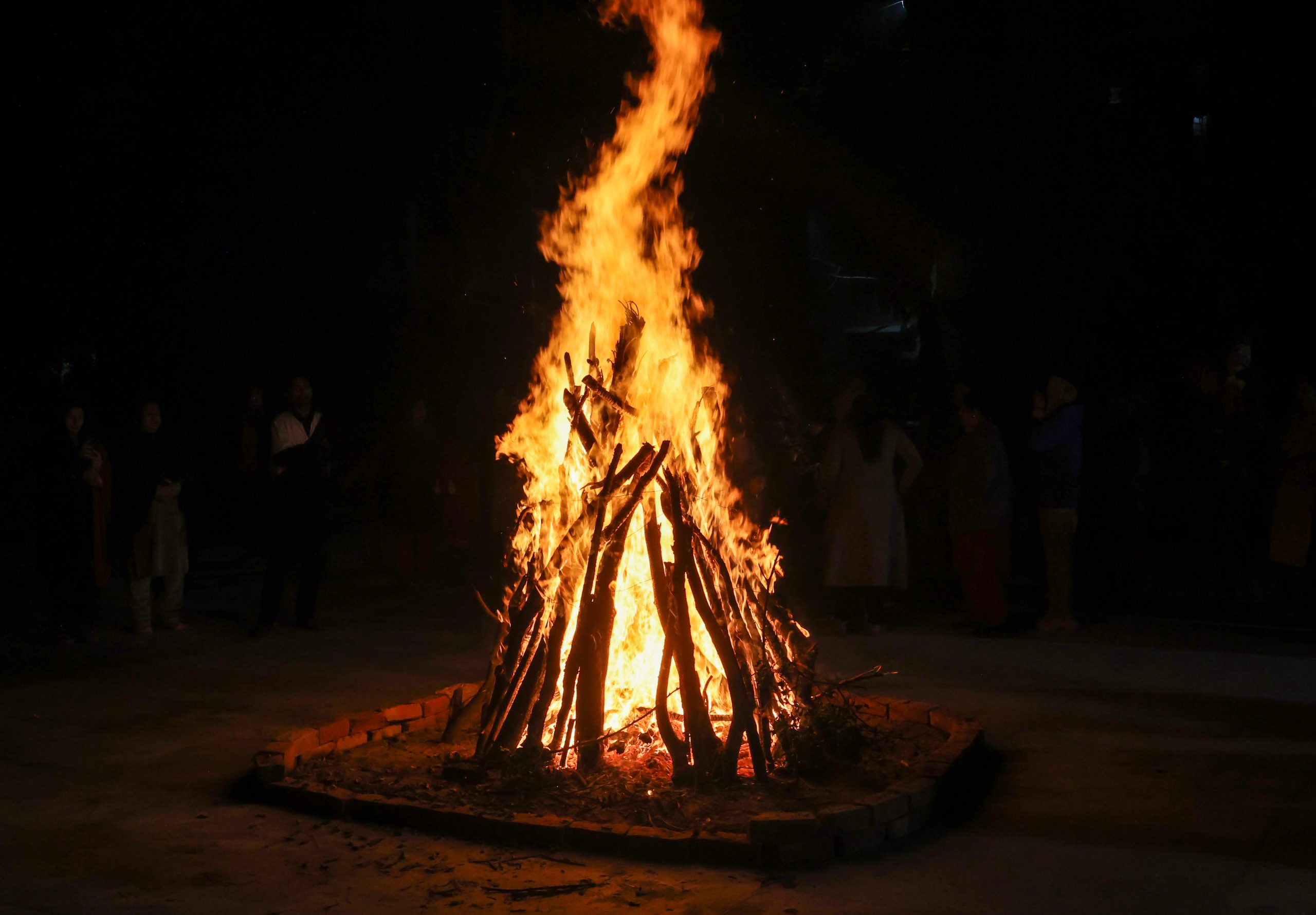 Festival of harvest Lohri being celebrated with traditional bonfire rituals across North India
