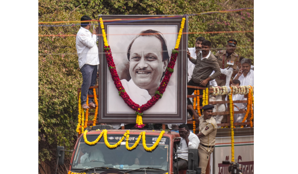 Maharashtra Deputy CM Ajit Pawar’s last rites performed with full state honours in Pune