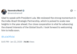 PM Modi and Brazil President Lula da Silva review strong momentum in India-Brazil Strategic Partnership