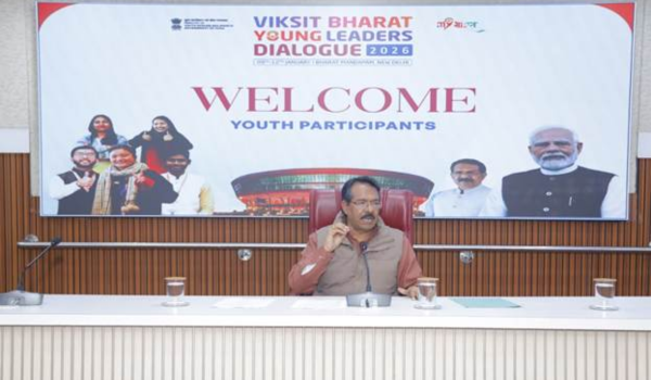 নতুন দিল্লীত অনুষ্ঠিত বিকশিত ভাৰত যুৱ নেতা আলোচনা, ২০২৬ত হর্ষ মালহোট্ৰাৰ অংশগ্ৰহণ