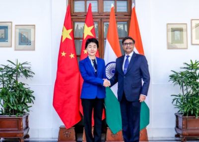India and China discuss progress in rebuilding bilateral ties and people-centric engagement in New Delhi
