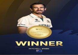 Mitchell Starc Named ICC Men’s Player of the Month for December 2025