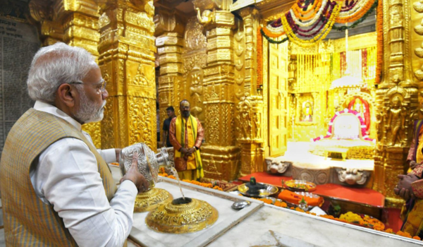 सोमनाथ धाम ने सदियों से अपनी दिव्य ऊर्जा से पीढ़ियों को प्रेरित किया है: प्रधानमंत्री नरेन्‍द्र मोदी