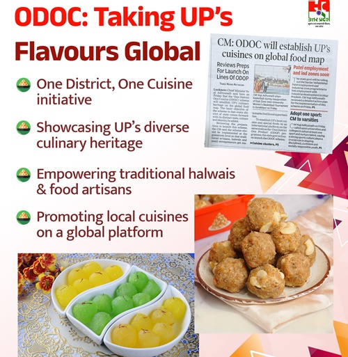 UP govt launches ODOC scheme to popularise desi delicacies of each district