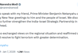 PM Modi speaks to Israel PM Netanyahu, discusses ways to strengthen India-Israel Strategic Partnership