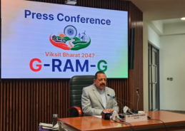 Union Minister Jitendra Singh says Viksit Bharat G-RAM-G Act guarantees 125 days of wage employment per rural household 