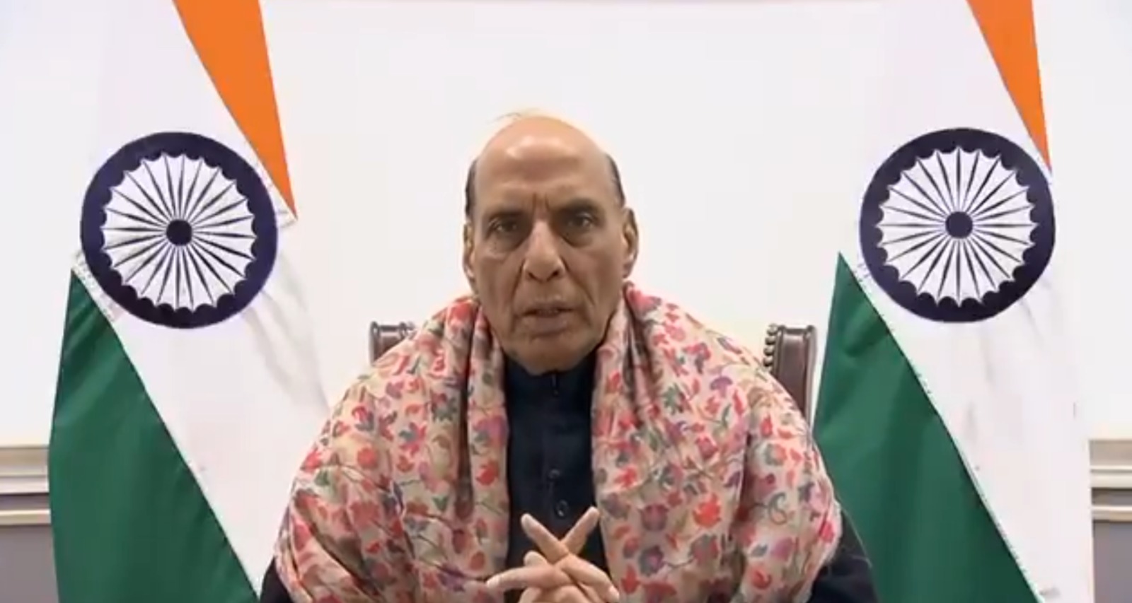 Defence Minister Rajnath Singh inaugurates Medical Camp in Lakshadweep via video conference