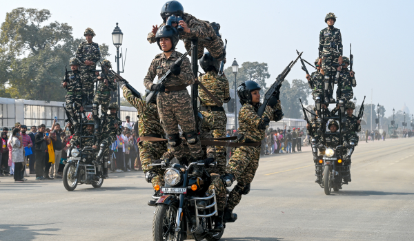 Preparations in full swing for 77th Republic Day parade at Kartavya Path