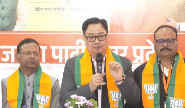 Union Minister Kiren Rijiju criticises opposition parties for misleading public on Viksit Bharat G RAM G act