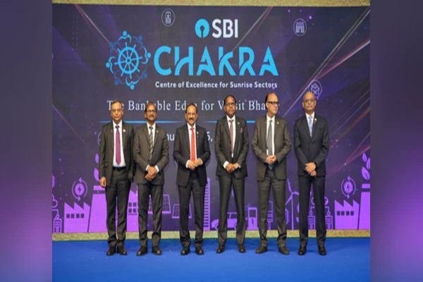 SBI launches ‘CHAKRA’ Centre of Excellence to finance Sunrise Sectors