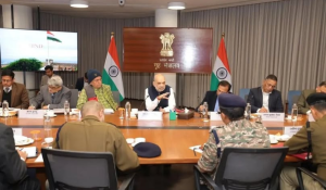 HM Amit Shah says government committed to lasting peace and eliminating terrorism in J&K at New Delhi security review meeting